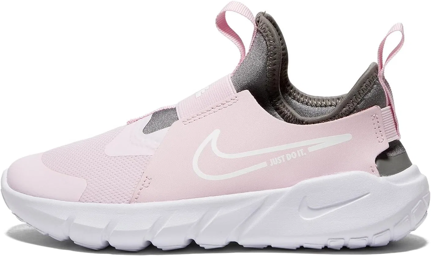 Детские кроссовки для девочек Flex Runner 2 Nike, Pink Foam White Flat Pewter Photo Blue