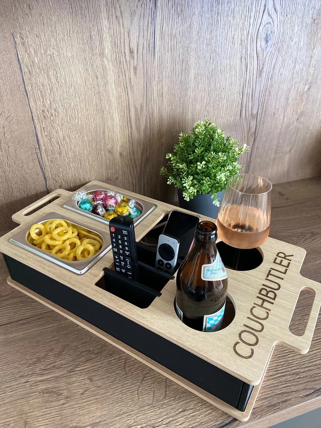 

Органайзер для дивана KreativwerkeVonJulia Couchbutler, 56х27х10 см, бежевый