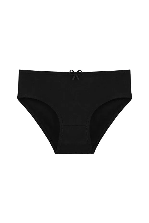 Детские трусы для девочек хлопковые 5 шт Donella, Black — фото 2
