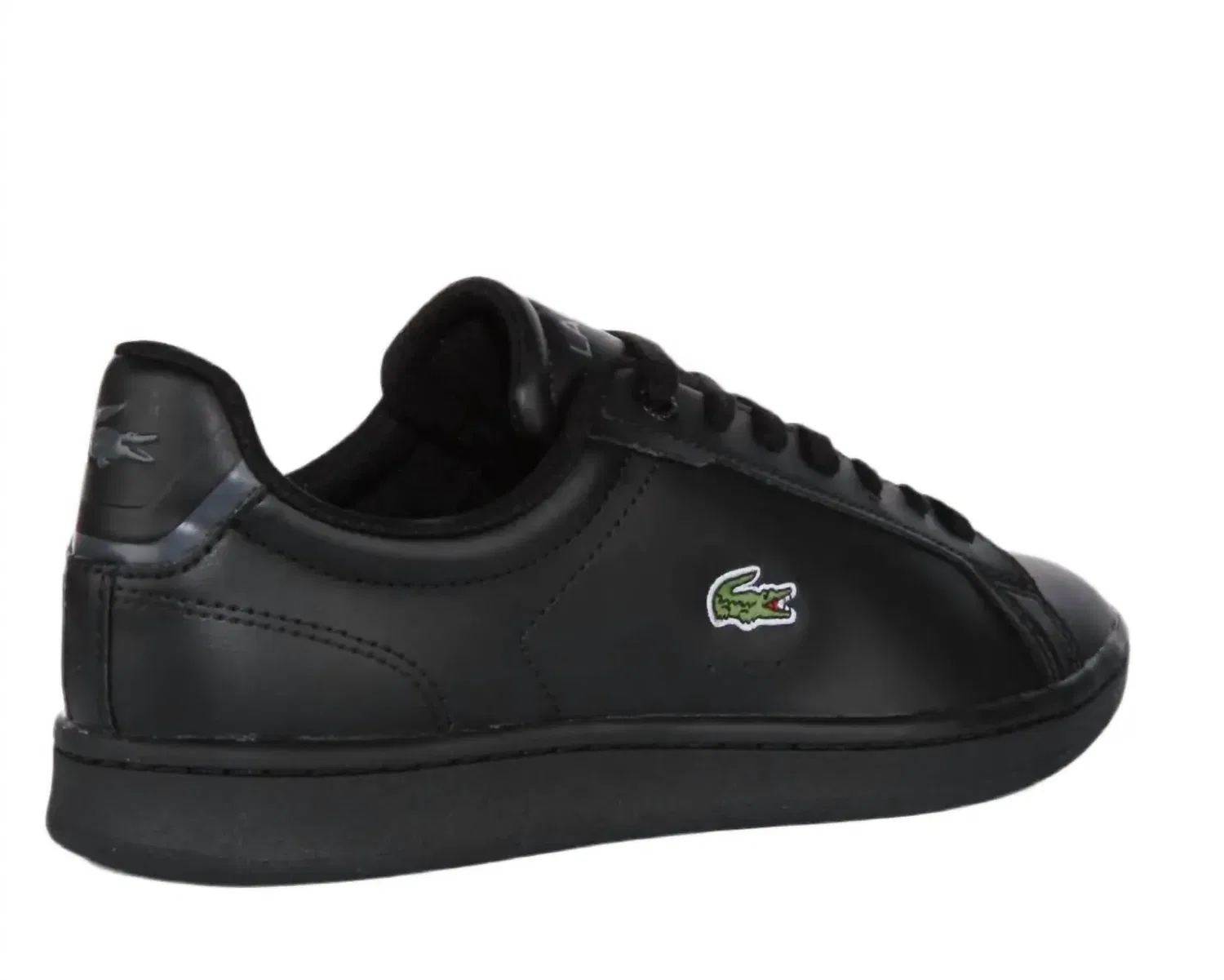 Детские кроссовки для девочек на плоской подошве Carnaby Pro Bl 23 1 Suj Lacoste, черный — фото 4
