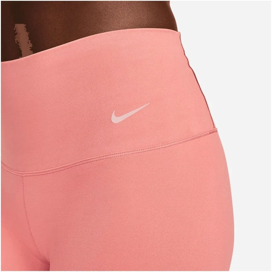 Женские леггинсы для тренировок с высокой посадкой Nike Dri-Fit Zenvy Gentle-Support Infinasoft High-Waisted Full-Length Training, Розовый — фото 4