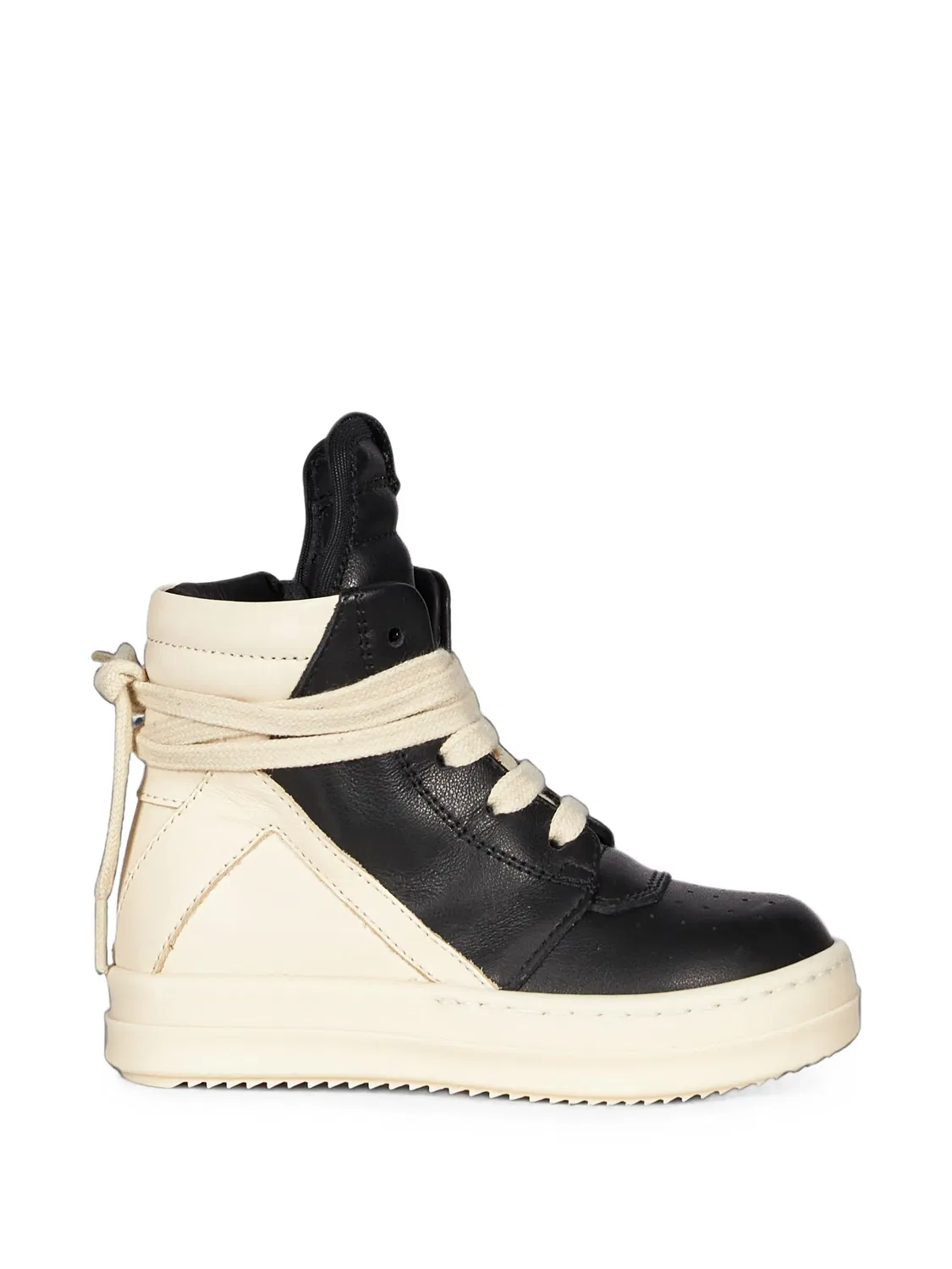 Высокие кеды Geobasket черные Rick Owens, черный — фото 2