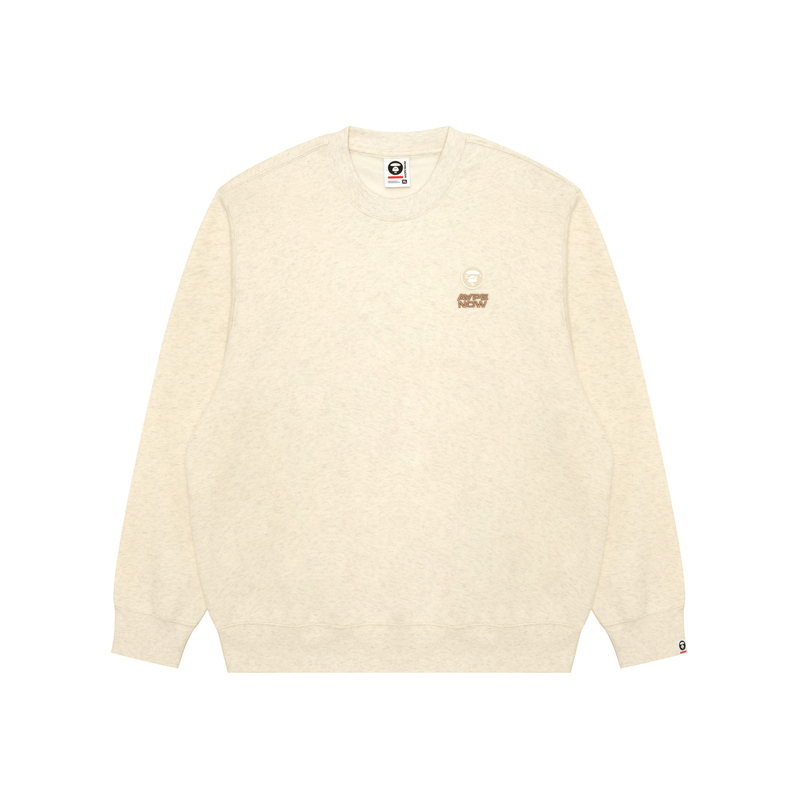 

Толстовка с аппликацией логотипа A Bathing APE Aape, бежевый