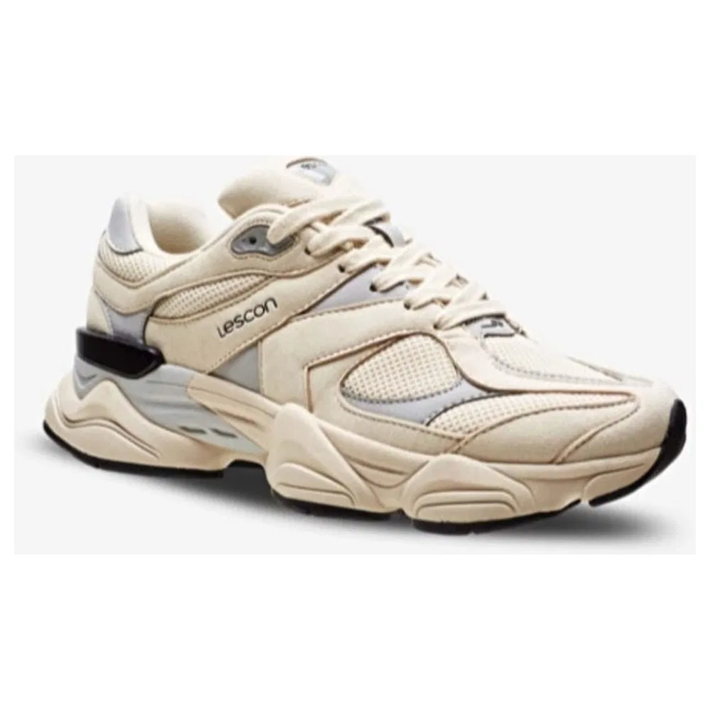 Детские спортивные кроссовки с шнуровкой Ghost 2 Easystep Bej Lescon