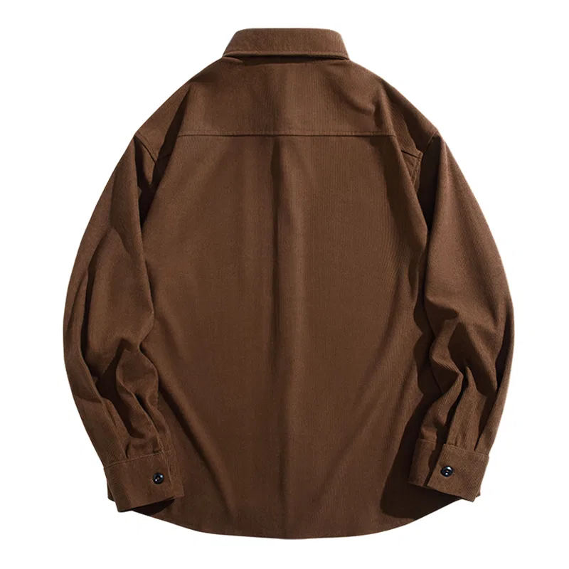 Детская рубашка с отложным воротником MINISO, Dark Gray — фото 4