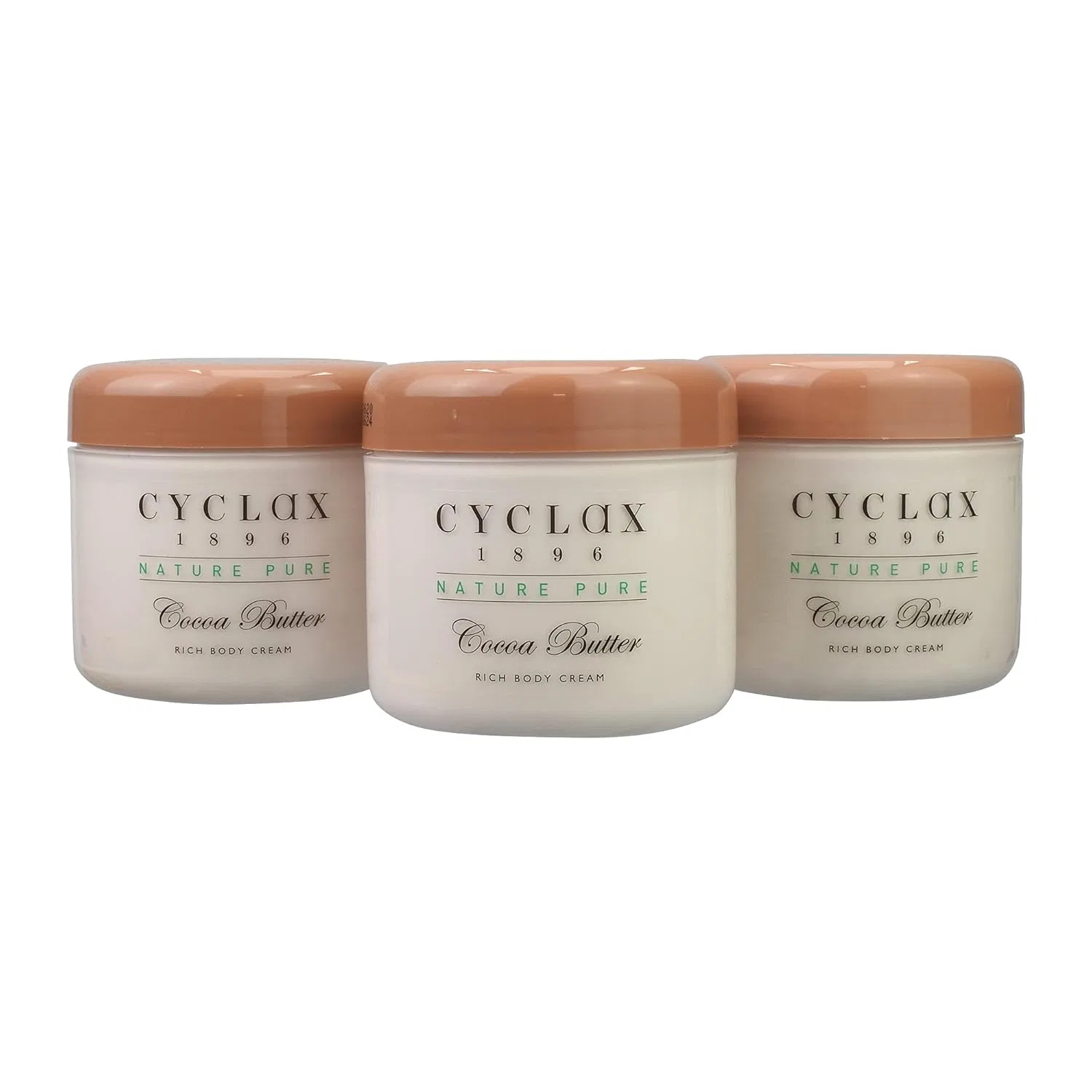 Масло для тела Cocoa Butter Rich Body Cream, Cyclax, 3 x 300 мл