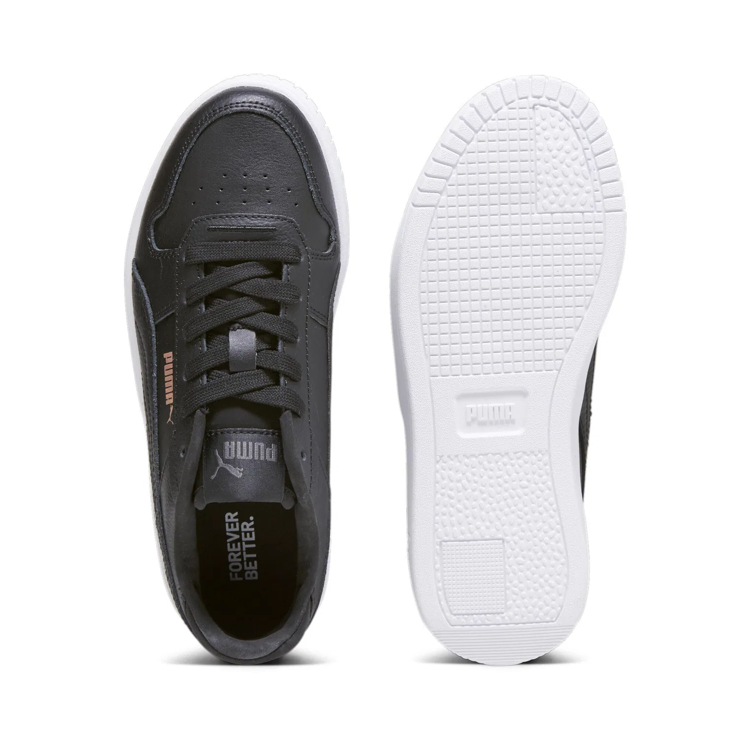 Детские кроссовки для мальчиков Carina Street PUMA Puma Black Puma Black Rose Gold Puma White — фото 4