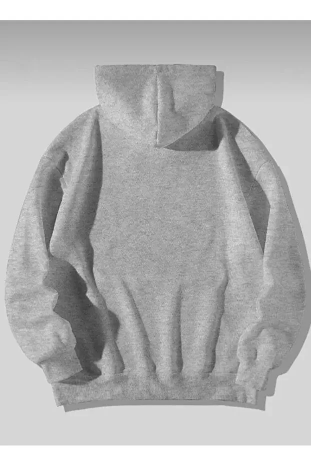 Детское худи для девочек с принтом 3-предметный комплект Novibe, Blackwhitegrey — фото 4