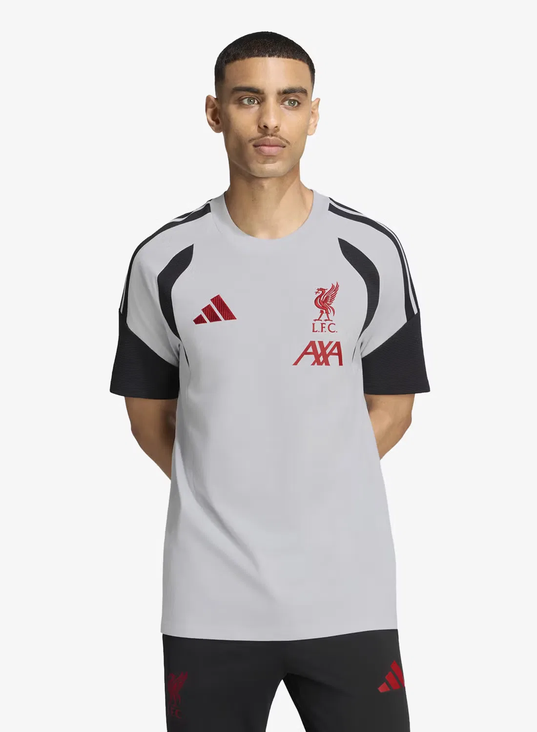 Футболка с коротким рукавом Liverpool FC Tiro Adidas, белый