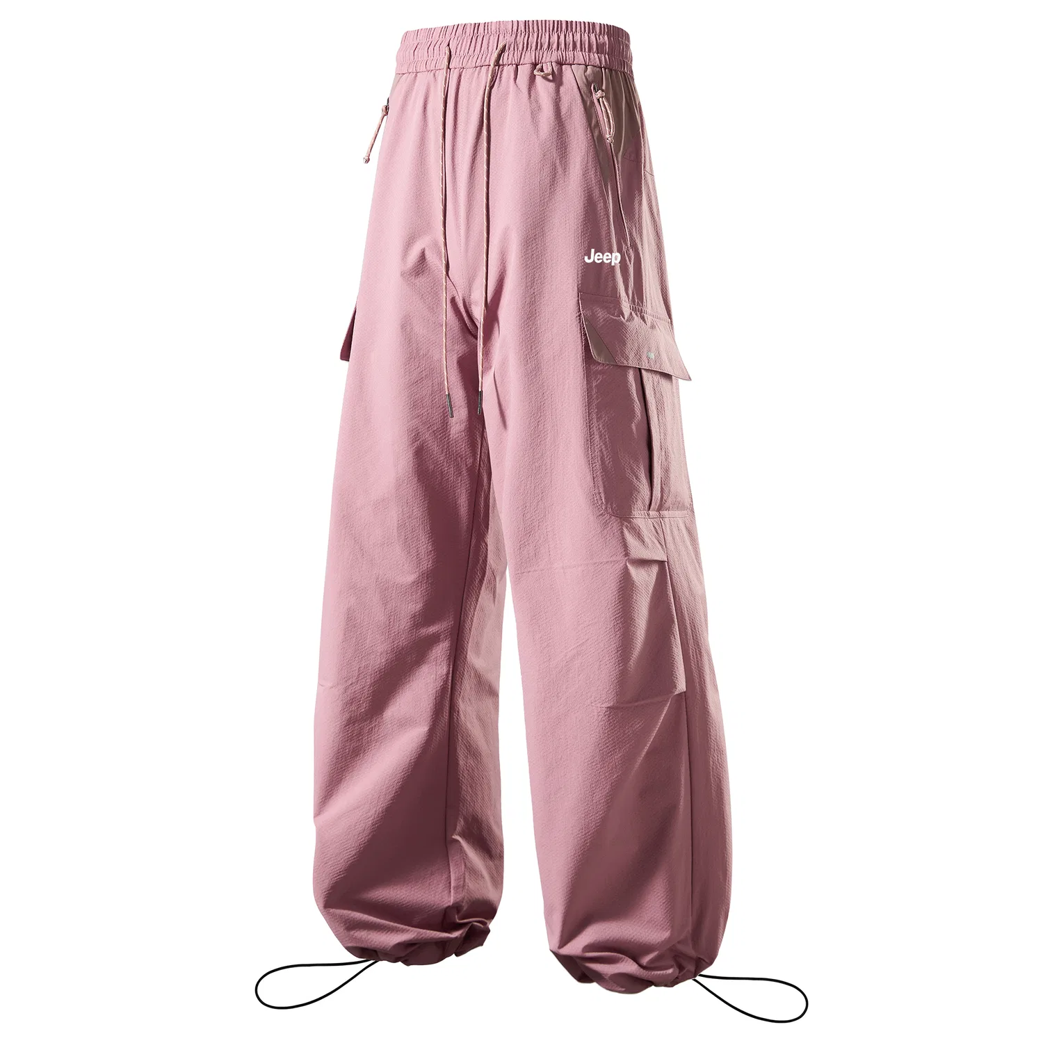 Детские карго-брюки свободного кроя с широкими штанинами Jeep, Mist Fuchsia