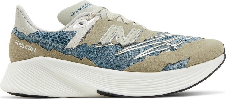Кроссовки New Balance Tokyo Design Studio x FuelCell RC Elite v2 'Japan', синий — фото 2