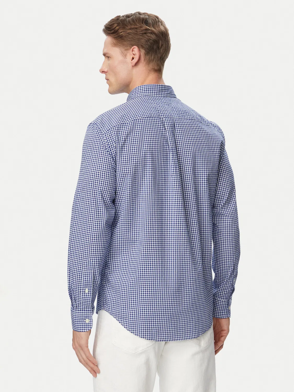 Мужская рубашка стандартного кроя Gingham Tommy Hilfiger, синий — фото 3