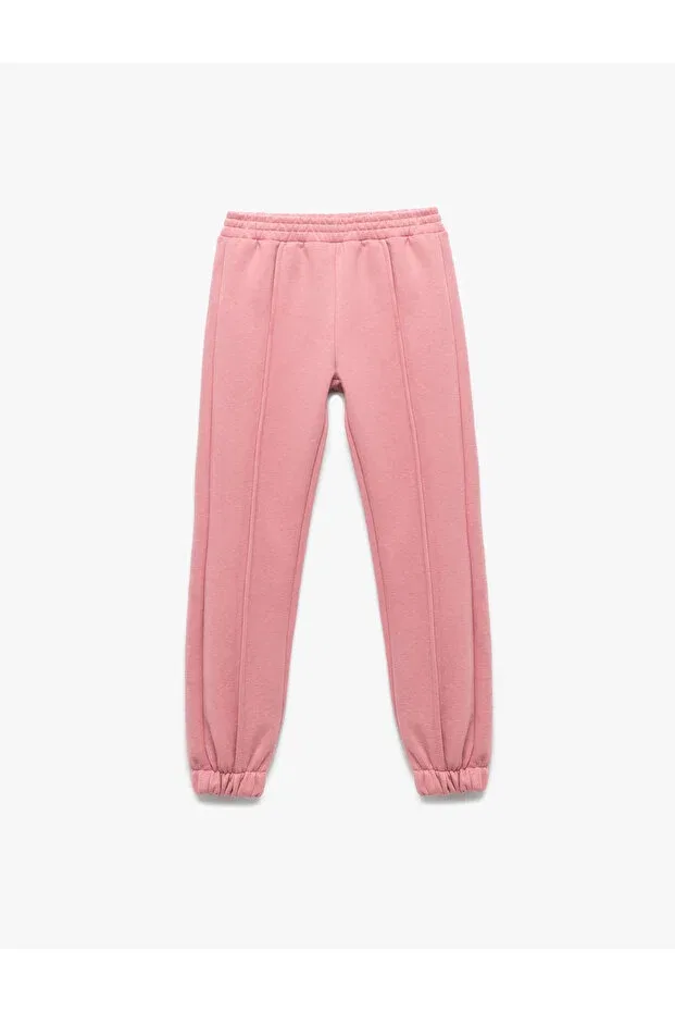 Детские спортивные штаны для девочек с эластичным поясом Koton, Rose