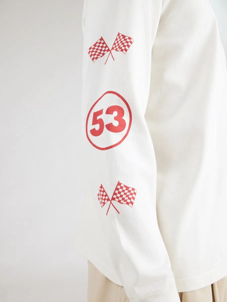 Футболка LEVI'S LSE RELAXED GRAPHIC из белой шерсти — фото 3