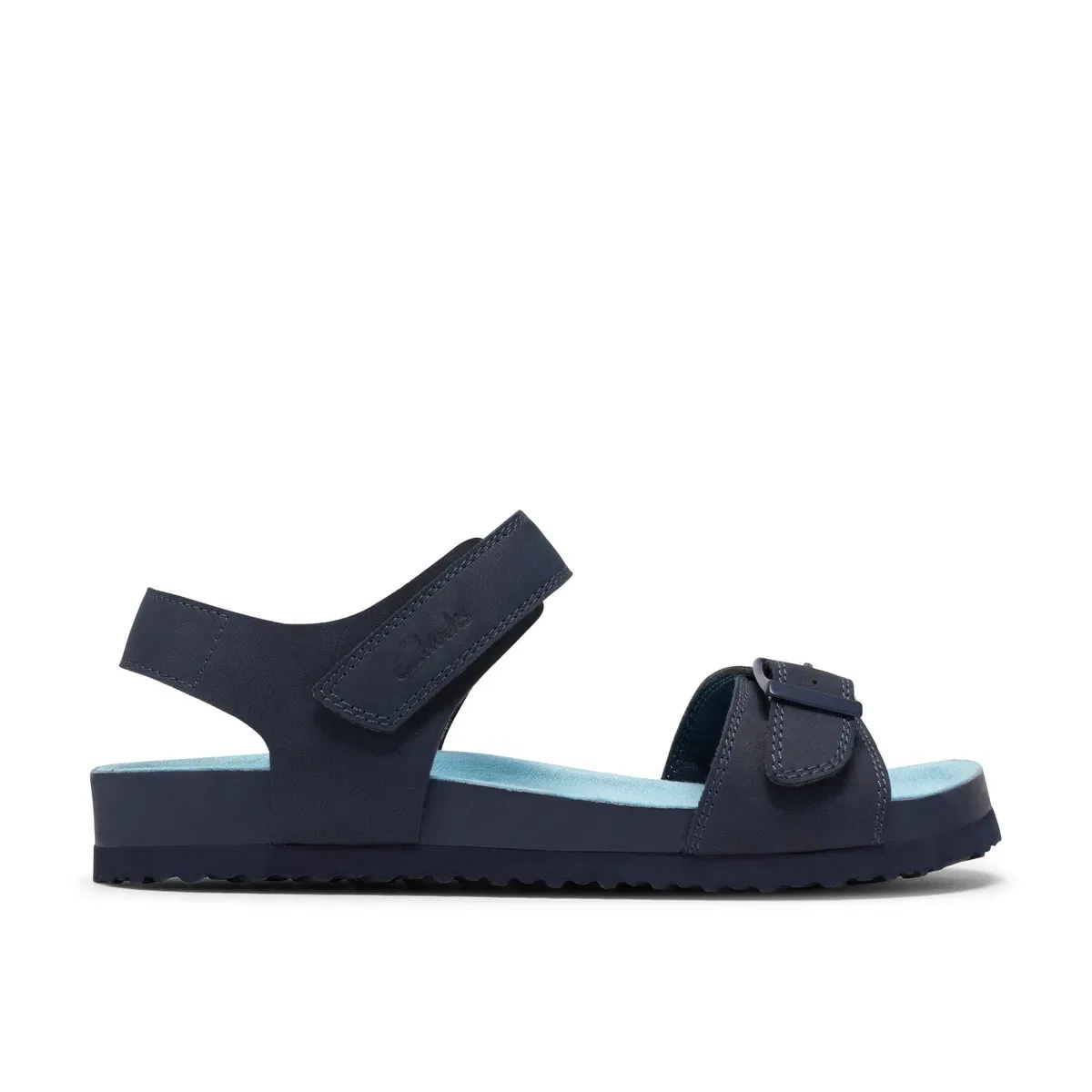 Детские сандалии-балетки Bali Free K Clarks, Blue
