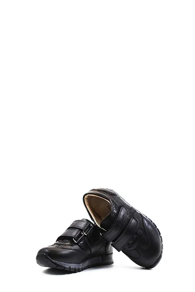 Детские повседневные туфли для девочек без шнуровки Fast Step, Black — фото 4