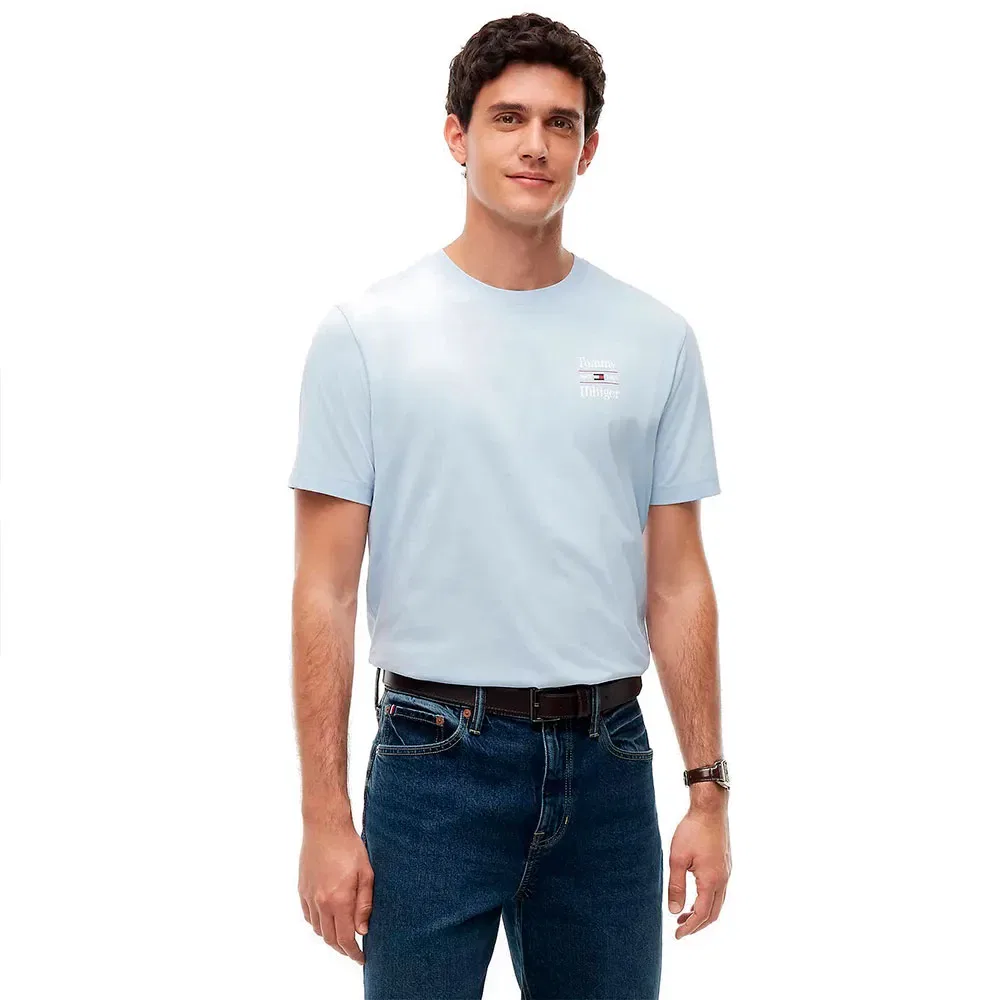 Мужской комплект из 2 футболок с коротким рукавом Tommy hilfiger, Blue — фото 2