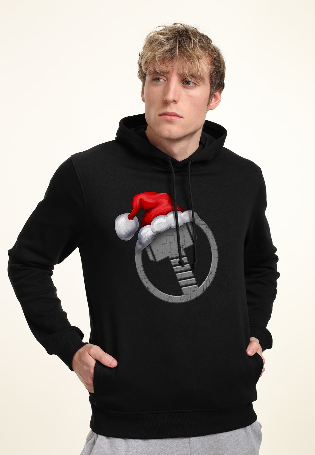 

Толстовка AVENGERS CLASSIC THORS HOLIDAY HAT Marvel, черный