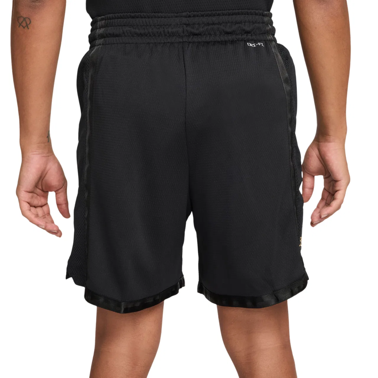 Мужские шорты с принтом Kobe Bryant Nike, Black/Gold — фото 2