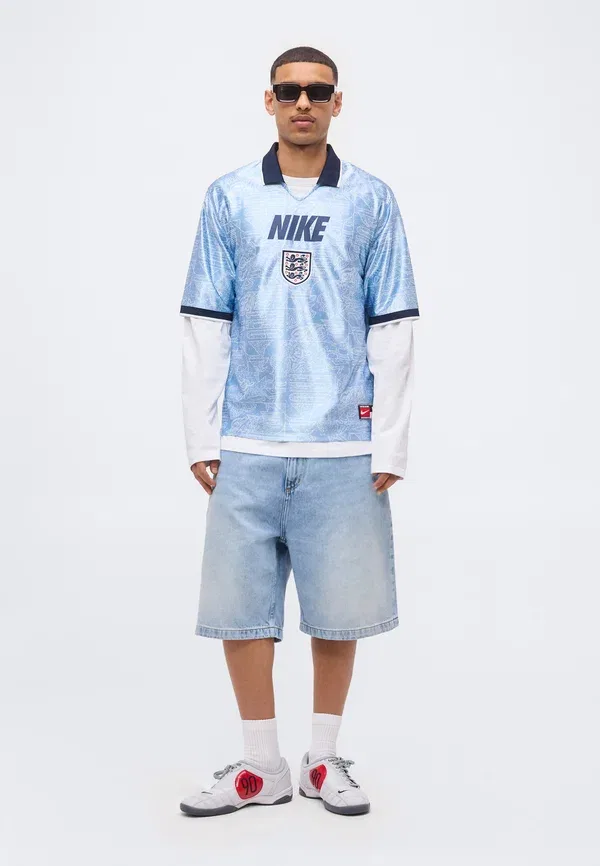 Футболка с принтом England energy - national team wear Nike Performance, Work Blue/White/Obsidian, белый/синий — фото 2