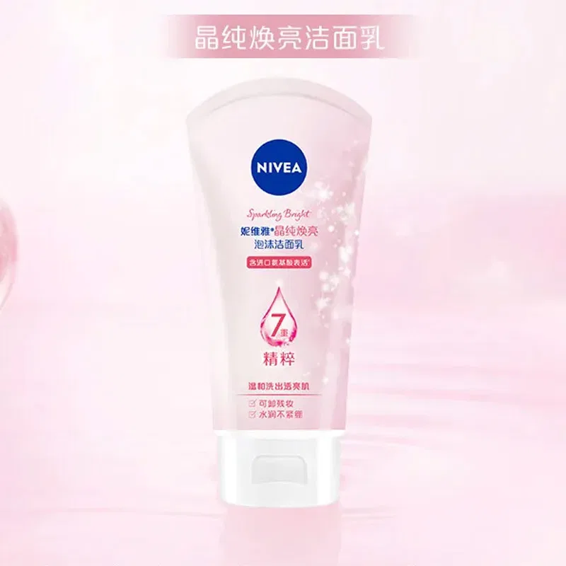 Очищающая пенка для лица с эффектом сияния NIVEA Crystal Pure Radiance, 150 г — фото 4