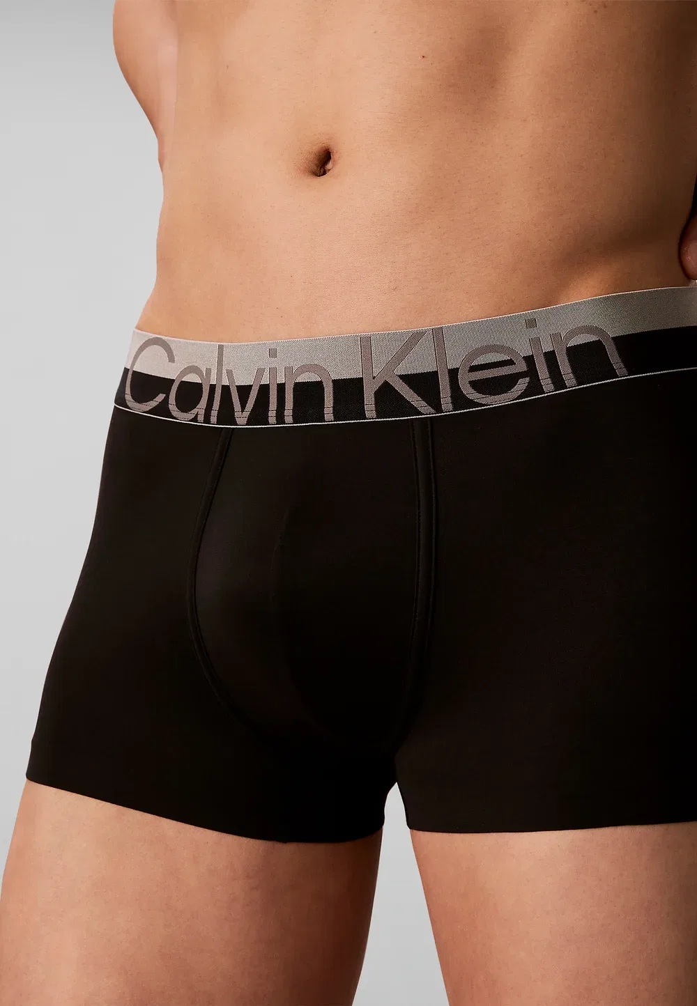 Трусы с низкой посадкой - микроэластичные - трусы Calvin Klein, Black — фото 4