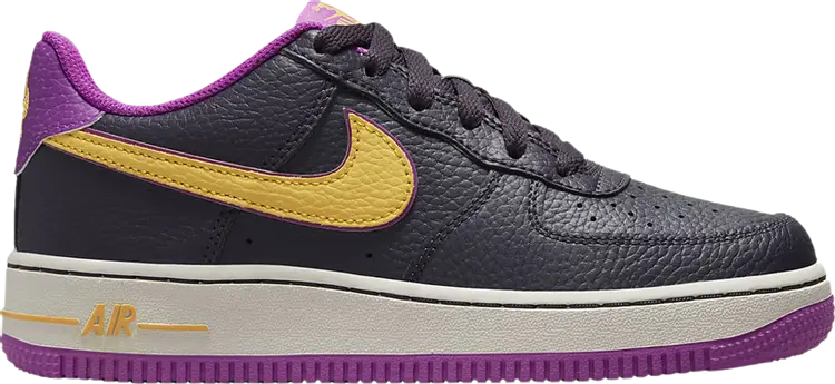 Кроссовки Nike Air Force 1 GS 'Lakers Alternate', фиолетовый — фото 2