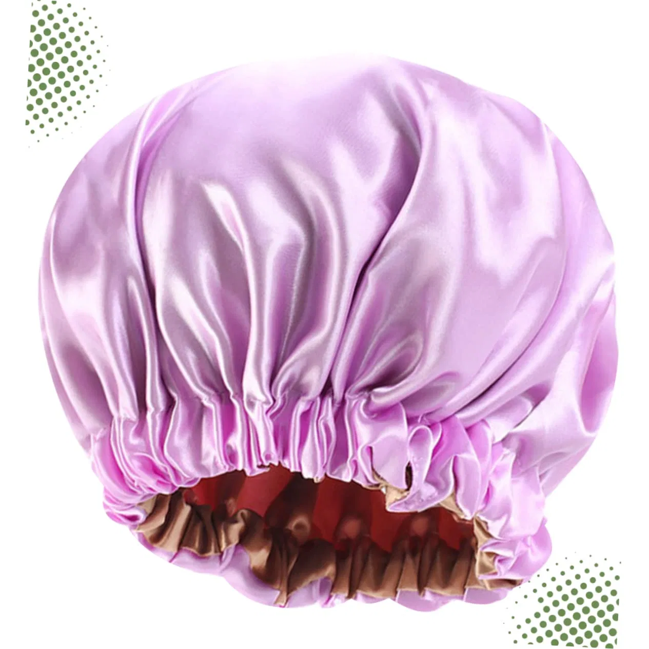 VALICLUD Регулируемый двойной слой спальный чепец, Purple