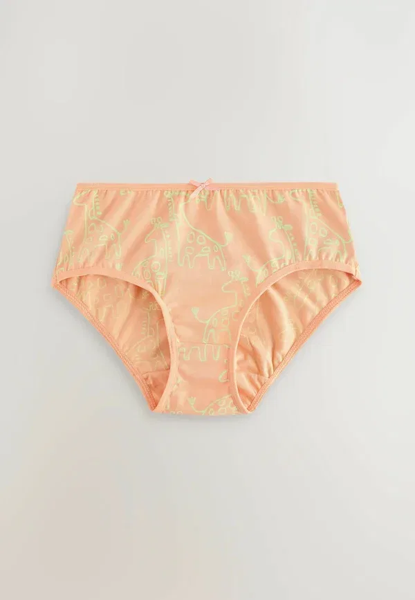 Комплект трусов с принтом животных 10 pack - briefs Next Pink, Purple, фиолетовый/розовый — фото 2