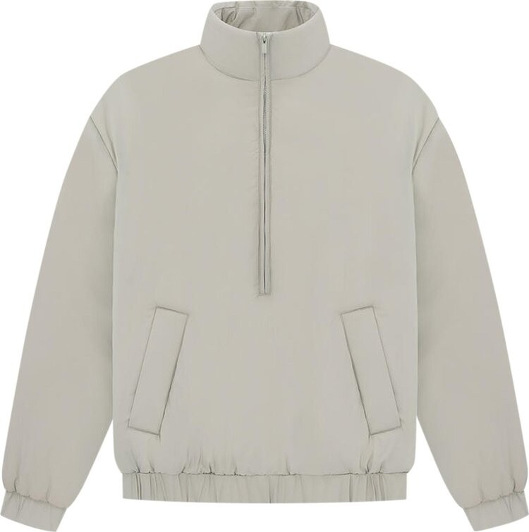 

Пуховик Fear of God Essentials Nylon Puffer Jacket 'Seal', серый