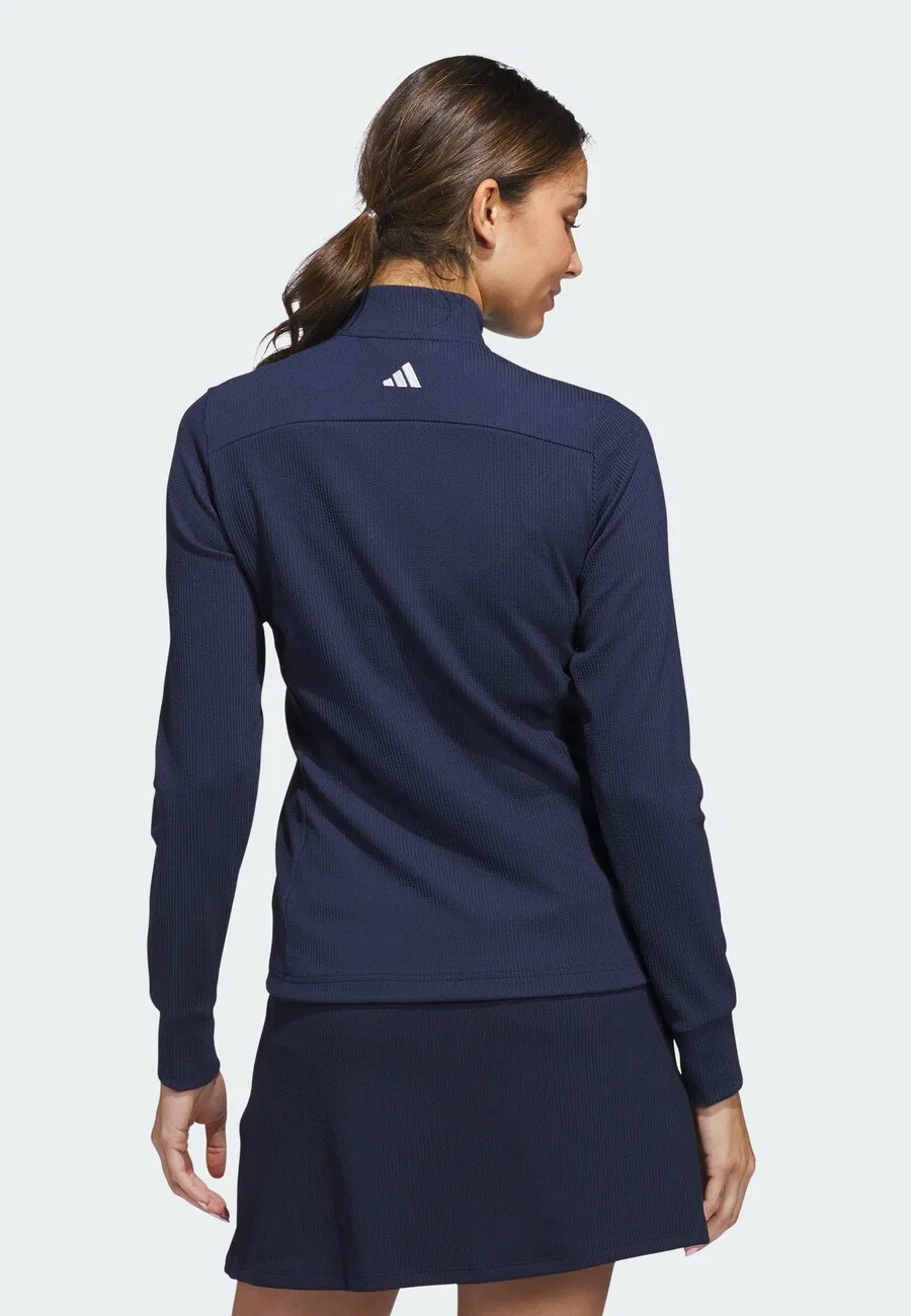 Тренировочная куртка ADIDAS PERFORMANCE 'PERFORMANCE TEXTURE FULL ZIP', цвет Night Blue — фото 3