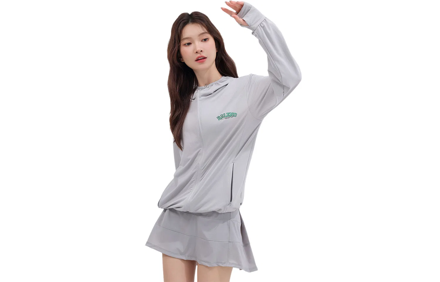 Детская солнцезащитная одежда хлопковая BALENO, Heather Gray