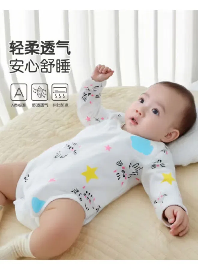 Боди-комбинезон с длинным рукавом и принтом для малышей Bornbay, звездный кот