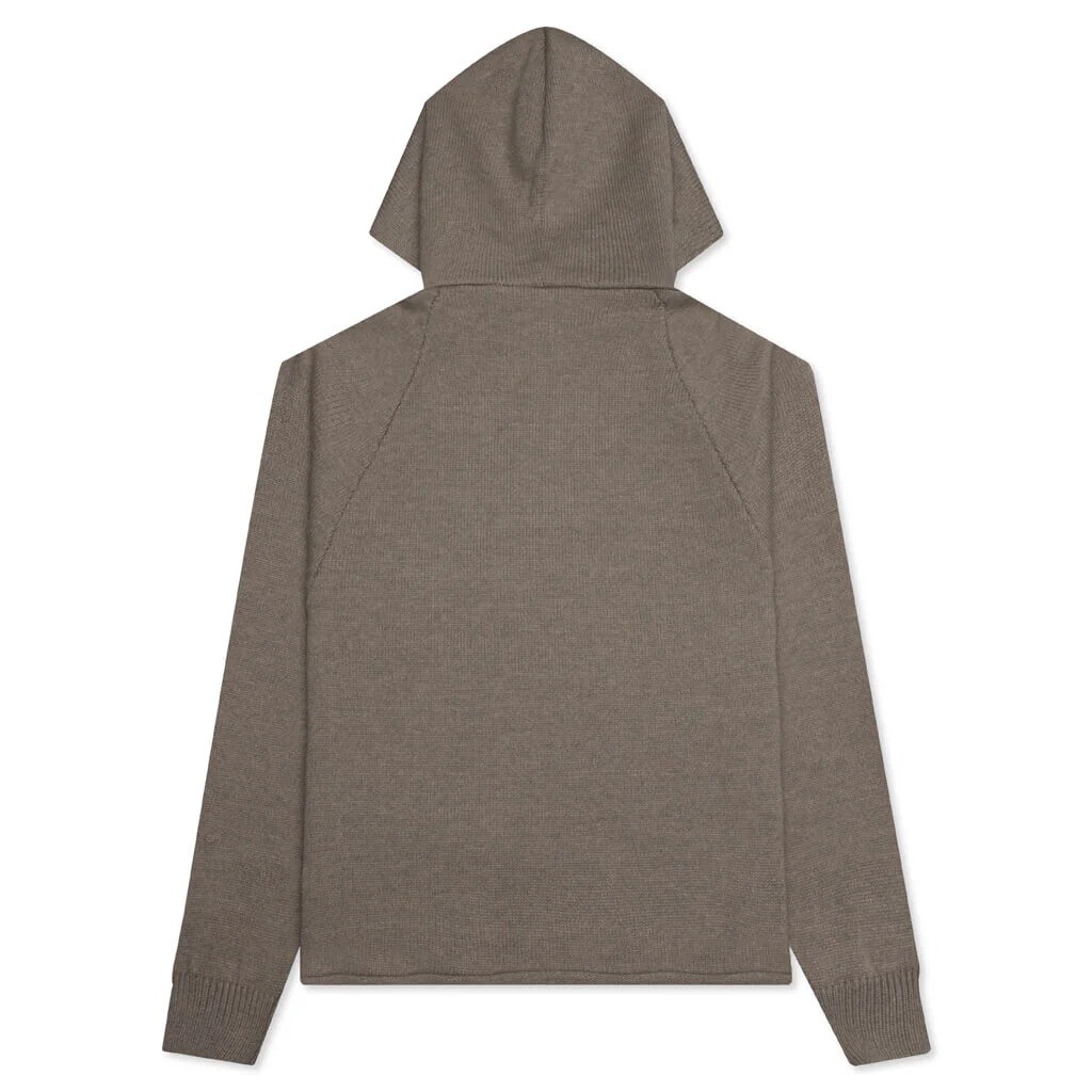 Толстовка Fear of God Essentials Kids Big E Knit, темно-серый — фото 3