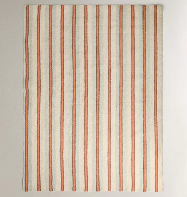 

Ковер Zara Home Striped Wool, оранжевый