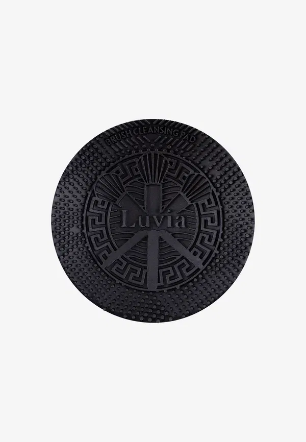 Аксессуар для чистки кистей, силиконовая подушечка, Luvia Cosmetics, черный 40 г — фото 2