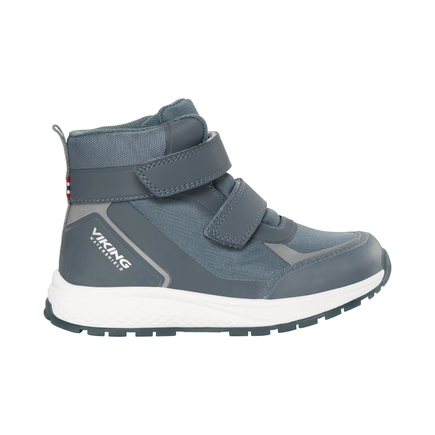 Детские кроссовки для мальчиков с подсветкой Equip Glow WP 2V Viking, Grey