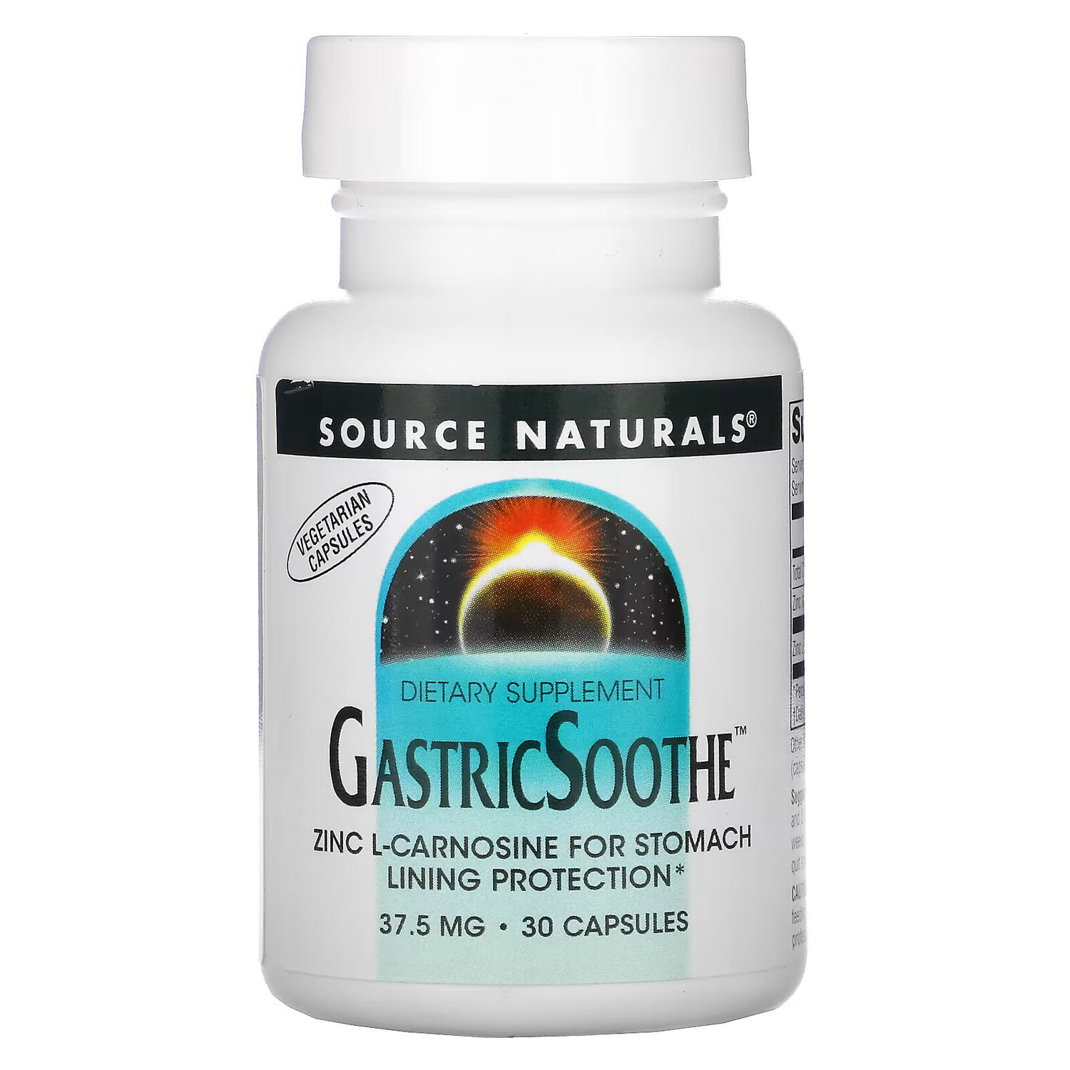 

Source Naturals, GastricSoothe, 37,5 мг, 30 капсул