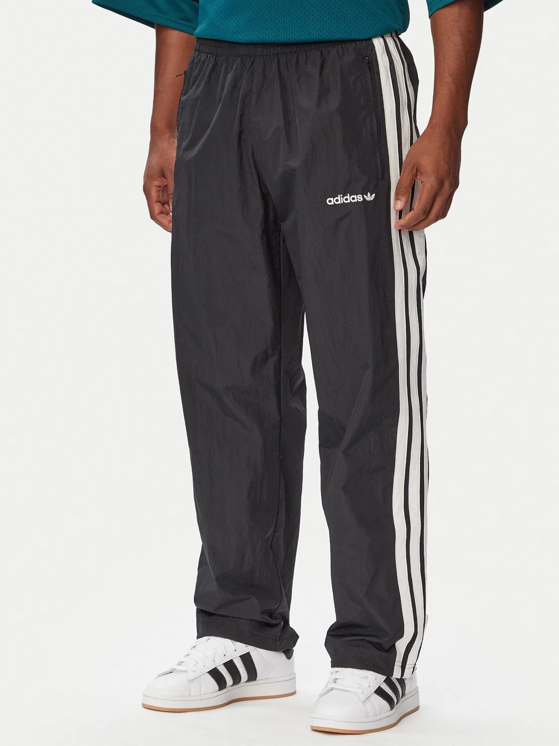 Мужские спортивные штаны стандартного кроя Cutline Track Adidas, черный