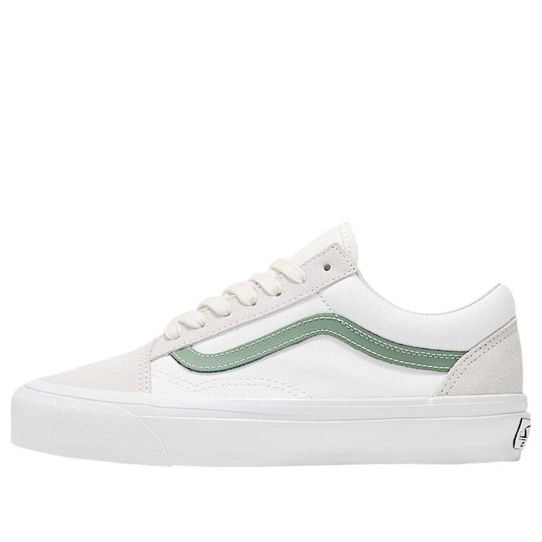 

Кроссовки Vans Premium Old Skool 'Santorini Blanc White Basil Green', белый