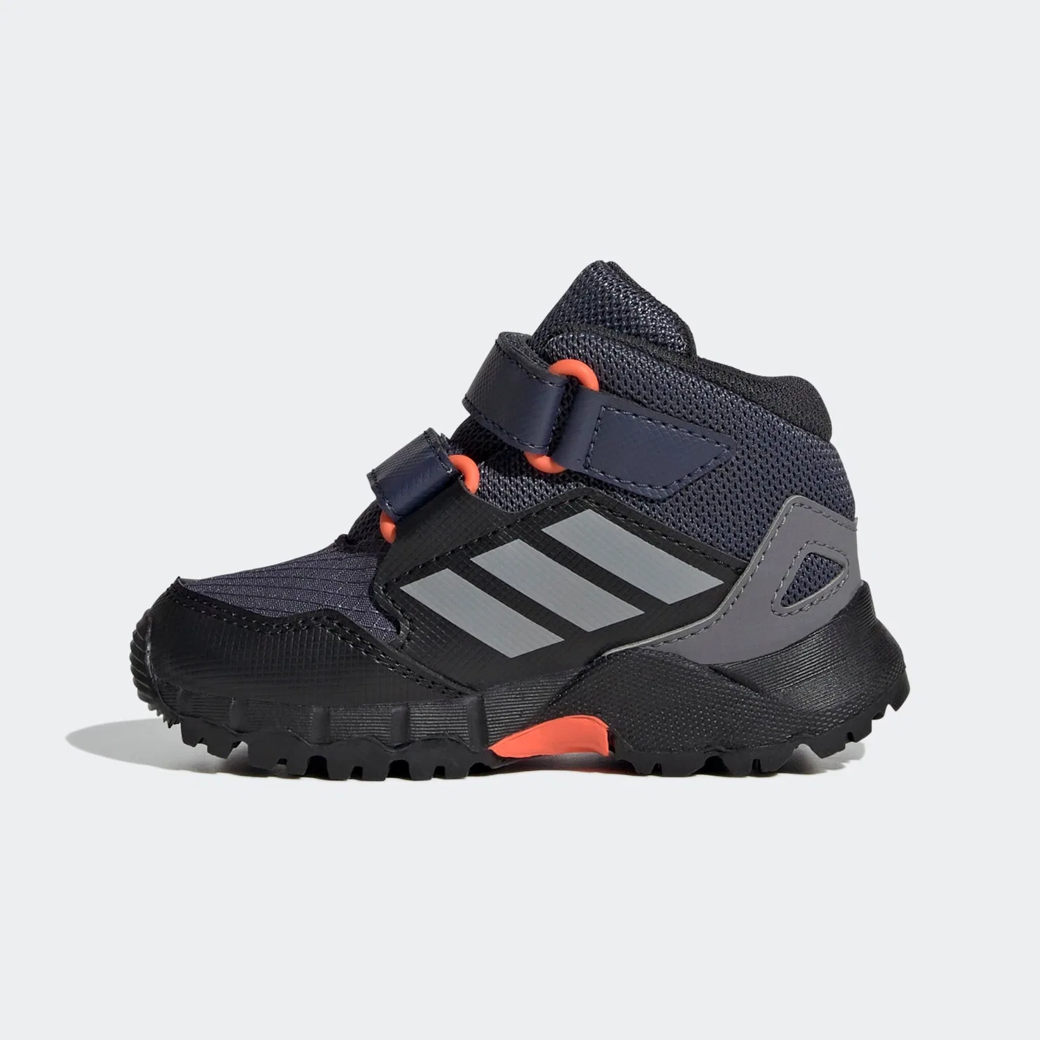 Детские водонепроницаемые походные ботинки Skychaser Mid GORE-TEX Adidas TERREX, Shadow Navy/Grey Three/Semi Impact Orange — фото 3