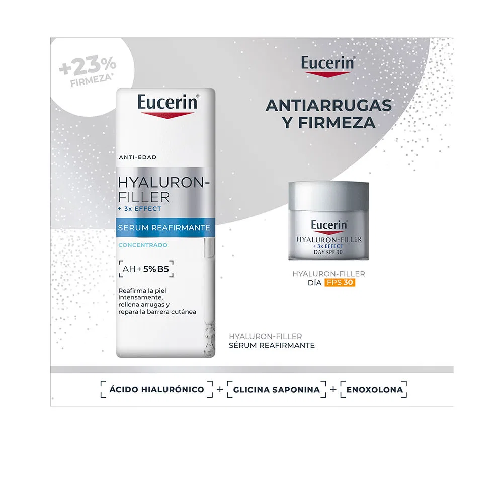 Набор косметики Eucerin Hyaluron Filler Sérum Reafirmante Estuche