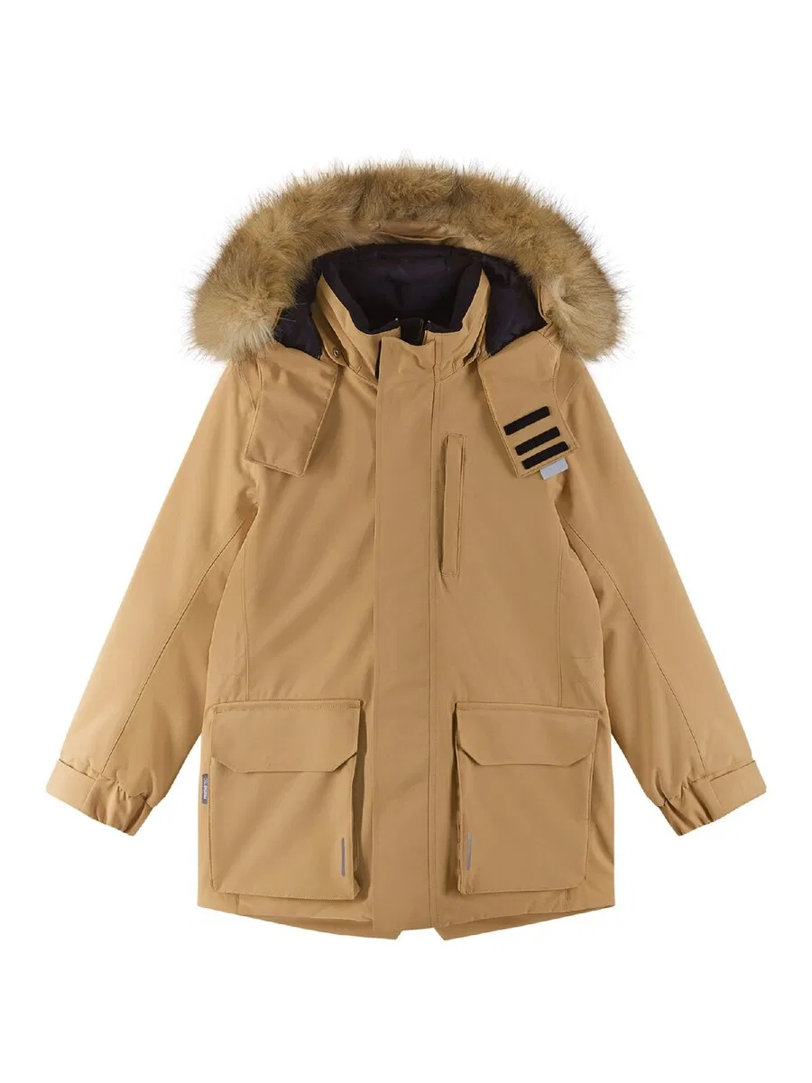Куртка Reima Performance Jacket 'Ajaton' светло-коричневого цвета