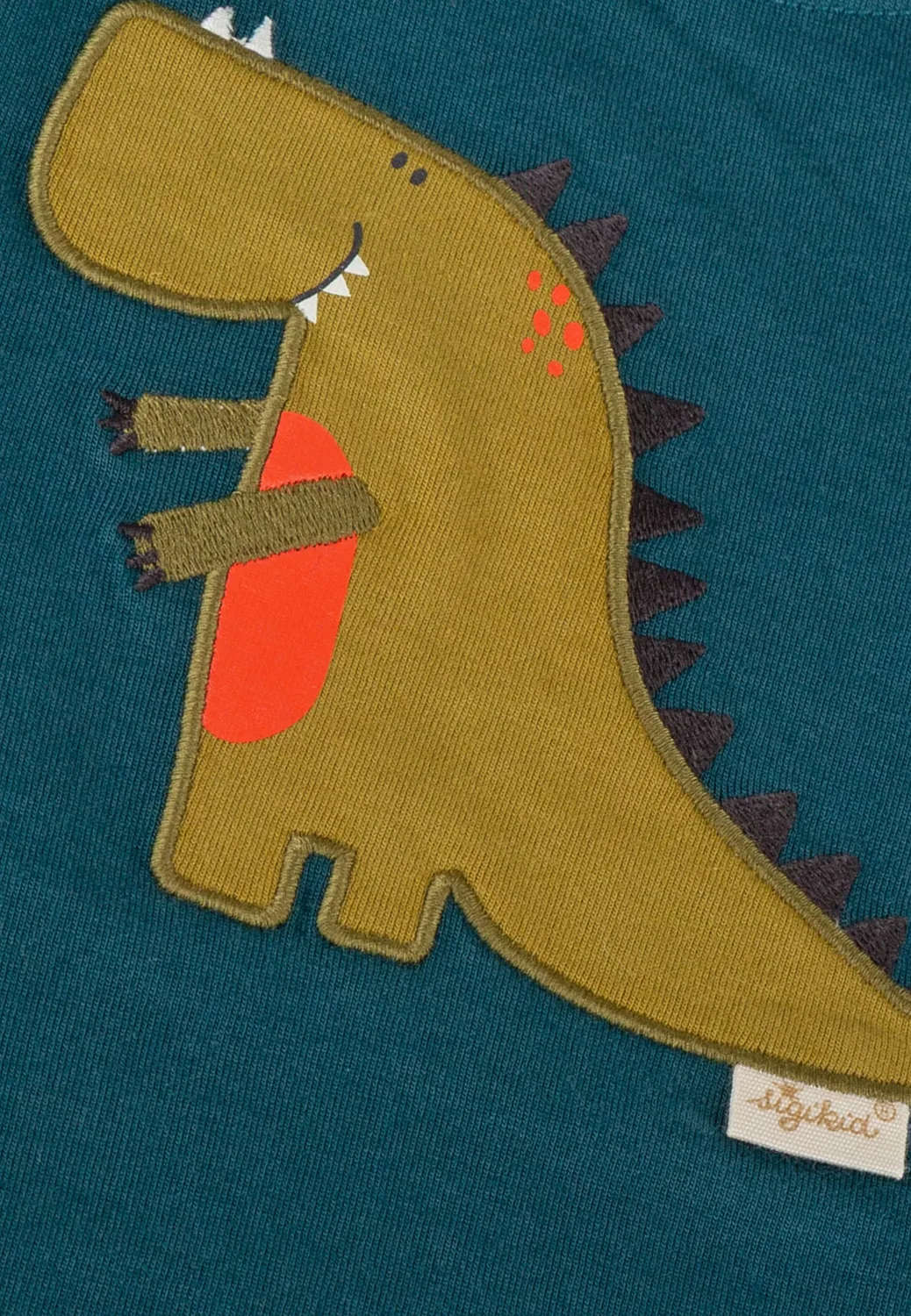 Лонгслив с принтом Dino Fun Sigikid, синий — фото 3