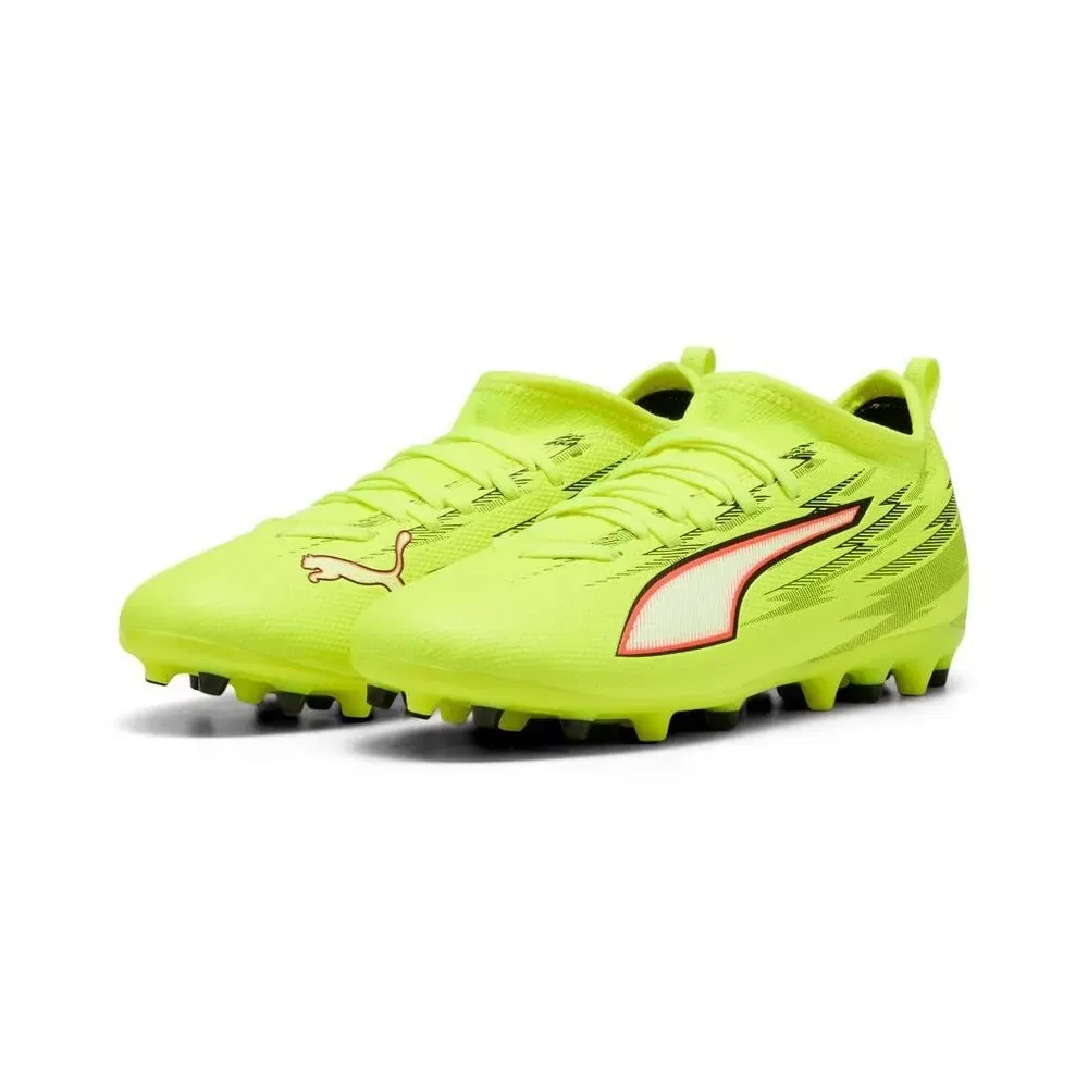 Футбольные бутсы детские Ultra 6 Match MG JR Puma, желтый