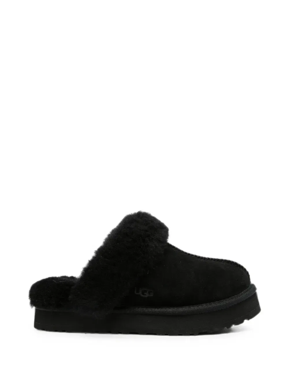 Замшевые тапочки Disquette Ugg Kids, черный