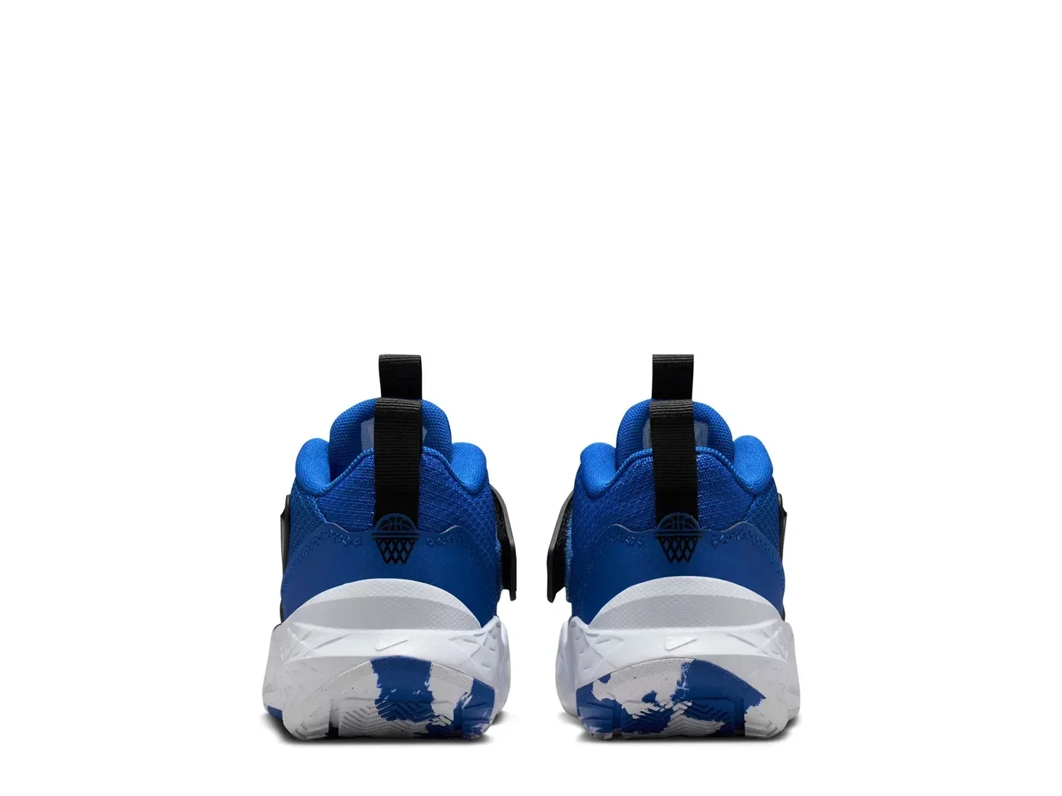 Кроссовки детские Team Hustle D 12 Nike, синий — фото 2