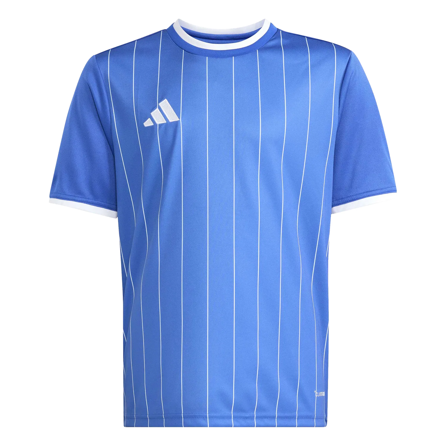 Детская спортивная футболка с полосками Adidas, синий