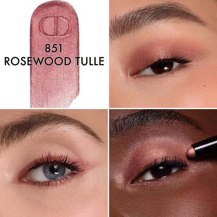 Тени для век в стике Diorshow Flash Stick водостойкие бренд DIOR, 851 Rosewood Tulle — фото 3