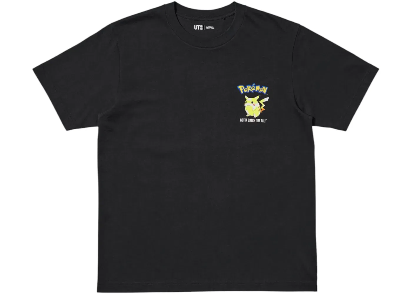 Детская футболка с принтом Uniqlo x Pokémon Kids UT Graphic 484776, Black